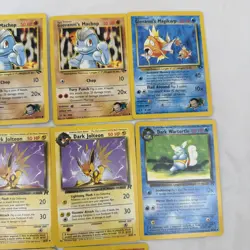 Vintage Pokemon Team Rocket Card Lot Dark Dragonite Jolteon WOTC 1999 - Image 3