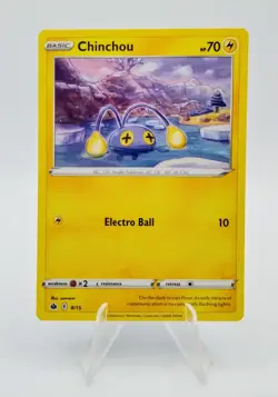 Chinchou 8/15 McDonald's Promos 2022 Pokemon Card - Image 1