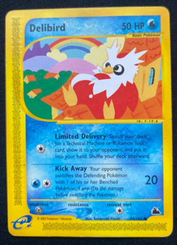 Delibird 49/144 Skyridge Pokemon Card (MP) - Image 1