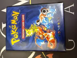 Vintage Official Pokemon Card Wizards Of The Coast Binder Folder 1999 Nintendo - Image 1