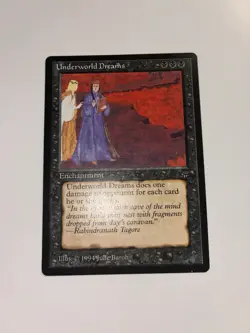 MTG Magic the Gathering Underworld Dreams (124/310) Legends LP Light Play - Image 2