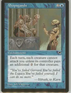 Propaganda Vintage LP Non-Foil Tempest MTG - Image 1