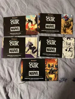 MTG Secret Lair x Marvel’s Spider-Man The Foil Web-Slinger Bundle SEALED - Image 1