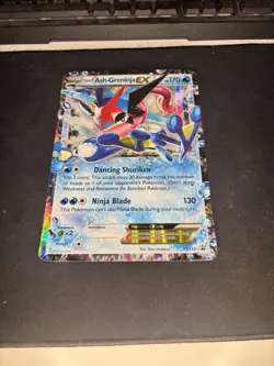 Pokemon TCG Ash-Greninja EX Jumbo Card XY133 - Image 1