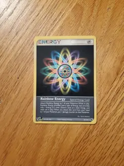 🌈 Rainbow Energy 95/109 Ruby & Sapphire 2003 Pokemon Energy Card Rare NM - Image 1