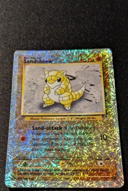 Pokemon LEGENDARY COLLECTION - #91/110 Sandshrew- Reverse Holo - ENG - HP - Image 4