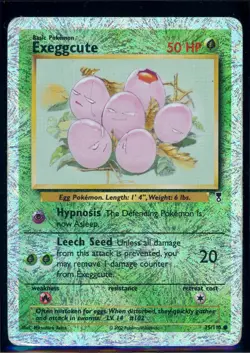Pokemon LEGENDARY COLLECTION - #75/110 Exeggcute - Reverse Holo - ENG - DMG/INK - Image 1