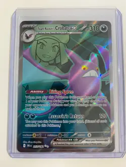 Pokemon TCG Team Rocket’s Crobat ex 217/182 – Destined Rivals – Ultra Rare – NM - Image 1