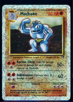 Pokemon LEGENDARY COLLECTION - #51/110 Machoke - Reverse Holo - ENG - HP/DMG - Image 1