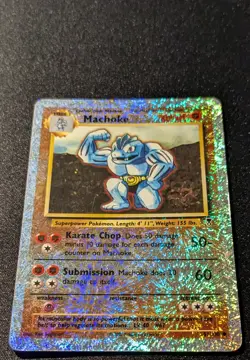 Pokemon LEGENDARY COLLECTION - #51/110 Machoke - Reverse Holo - ENG - HP/DMG - Image 4