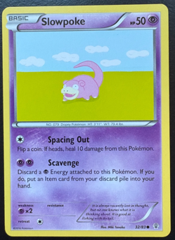 Pokemon TCG Slowpoke Generations 32/83 Regular LP - Image 1