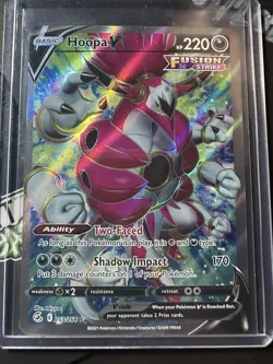 Pokemon TCG Hoopa V (Full Art) Ultra Rare SWSH08: Fusion Strike 253/264 NM - Image 1