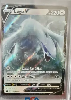 Lugia V 2022 Pokemon Sword & Shield Silver Tempest EN #138/195 PSA 10 GEM MINT - Image 3
