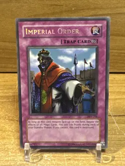 Imperial Order - PSV-104 - Secret Rare - Unlimited Edition x1 - Heavily Played - Image 1