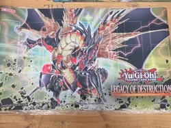Legacy Of Destruction Sneak Peak Playmat Yugioh Premiere Event Promo Gandora-G - Image 1