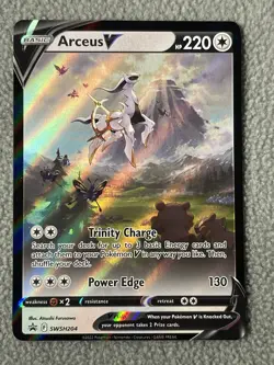 Arceus V SWSH204 SWSH: Sword & Shield Promo Cards Holo - Image 1