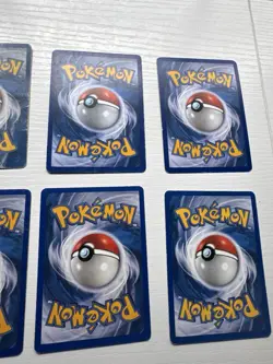 Pokemon TCG 8 Card Lot - Giovanni's Meowth, Nidoqueen, Meganium, 1st Edition - Image 5