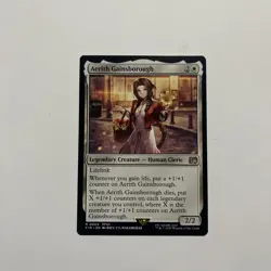 MTG - Final Fantasy Aerith Gainsborough #4 Rare FF Card Non-Foil NM - Image 2