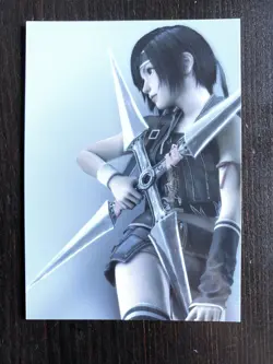 Final Fantasy VII Anniversary Art Museum - Yuffie 2-033 Portrait Art Card - Image 1