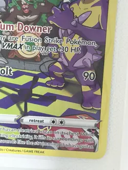 Pokemon Toxtricity Crown Zenith Ultra Rare NM/M GG09/GG70 Holo Full Art Card - Image 4