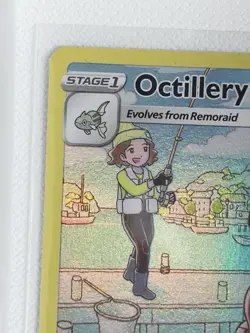 Pokemon Octillery Rapid Strike TG03/TG30 Brilliant Stars Ultra Rare Holo Card - Image 3