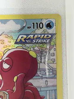 Pokemon Octillery Rapid Strike TG03/TG30 Brilliant Stars Ultra Rare Holo Card - Image 4