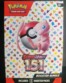 150 Pokemon Cards Scarlet & Violet 151 Bulk Lot w/ Box - Image 1