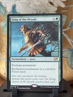 Song of the Dryads NM 047/337 REGULAR TCG CARD MTG - Image 1