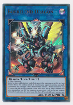 Borrelend Dragon Yu-Gi-Oh! GFP2-EN006 1st Ultra Rare - Image 1