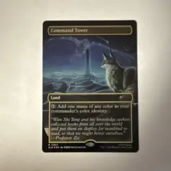 Magic: The Gathering Command Tower Secret Lair 7063 Foil 2023 Mizutamatori - Image 1