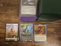 MTG precon Commander Deck Peace Offering Sleeved and Boxed - Image 1