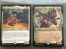 2x Sovereign Okinec Ahau (1 regular, 1 showcase) - The Lost Caverns of Ixalan - Image 1