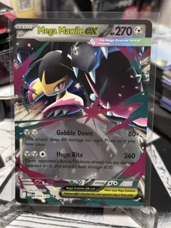 Mega Mawile ex 094/132 ME01: Mega Evolution (MEG) - Pokemon TCG - Double Rare - Image 1