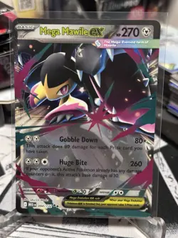 Mega Mawile ex 094/132 ME01: Mega Evolution (MEG) - Pokemon TCG - Double Rare - Image 2