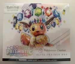 POKEMON TCG PRISMATIC EVOLUTIONS ELITE TRAINER BOX ETB | POKEMON CENTER | SEALED - Image 1
