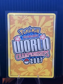 Jolteon ex 109/113 World Championships 2007 Tom Roos Signature Pokemon NM - Image 2