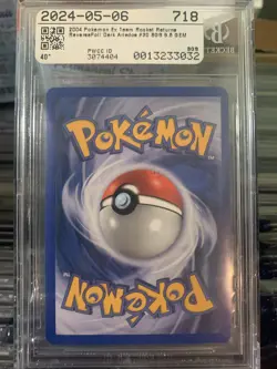 2004 Pokemon Ex Team Rocket Returns Dark Ariados Reverse Foil BGS 9.5 Pop 2! - Image 2