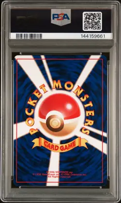 1996 POKEMON BASE SET JAPANESE #6 CHARIZARD-HOLO PSA 9 - Image 2