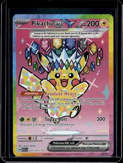 Pokemon ME: Ascended Heroes Pikachu ex 277/217 - Image 1