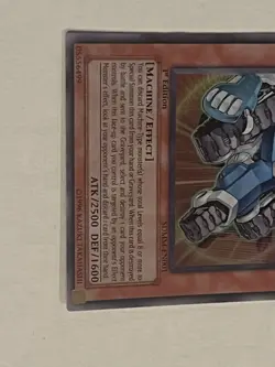 Yugioh Machina Fortress Ultra Rare 1st Edition SDMM-EN001 Unplayed NM/M Yu-Gi-Oh - Image 3