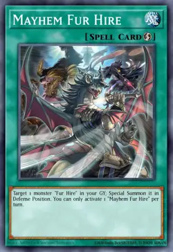 Yu-Gi-Oh - MZMU-EN115 - Mayhem Fur Hire - Rare - Image 1