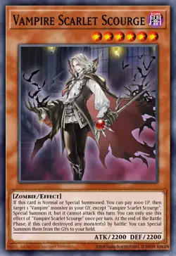 Yu-Gi-Oh - MZMU-EN086 - Vampire Scarlet Scourge - Rare - Image 1