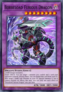 Yu-Gi-Oh - MZMU-EN099 - Borreload Furious Dragon - Rare - Image 1