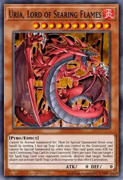 Yu-Gi-Oh - MZMU-EN074 - Uria, Lord of Searing Flames - Rare - Image 1