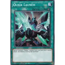 Quick Launch Yu-Gi-Oh! SDRR-EN025 1st Common - Image 1