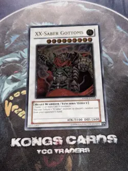 XX-Saber Gottoms ANPR-EN044 Unlimited Ultimate Rare YuGiOh! EU - Image 1