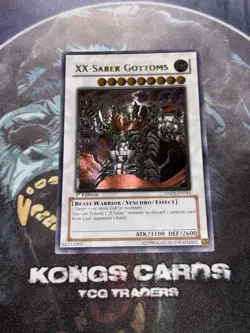 XX-Saber Gottoms ANPR-EN044 Ultimate Rare 1st Edition YuGiOh! EU NM - Image 1