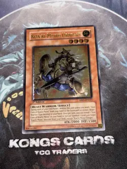 Koa'ki Meiru Urnight ABPF-EN025 1st Edition Ultimate Rare NM YuGiOh! - Image 1