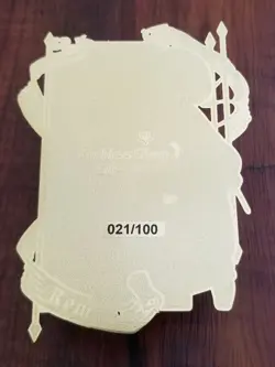 Rem - Re:Zero - Goddess Story Gold Metal LSP Card - #021/100 - Image 2