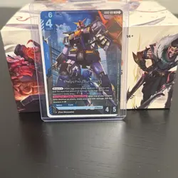 Qubeley (LR) GD02-036 Gundam TCG Card Game - Dual Impact - and Psycho gundam - Image 2